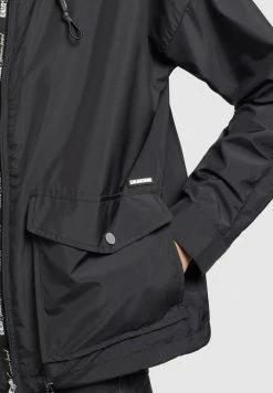 Khujo Femme BLAIR Veste Mi Saison Schwarz -khujo Soldes a9ee2c370e33440caebedbc52c6f07d4