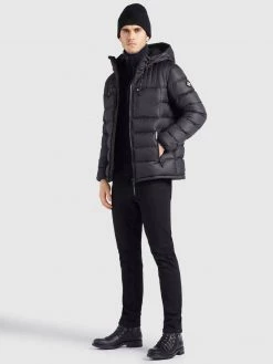 Khujo Homme WANG Veste D'hiver Schwarz
