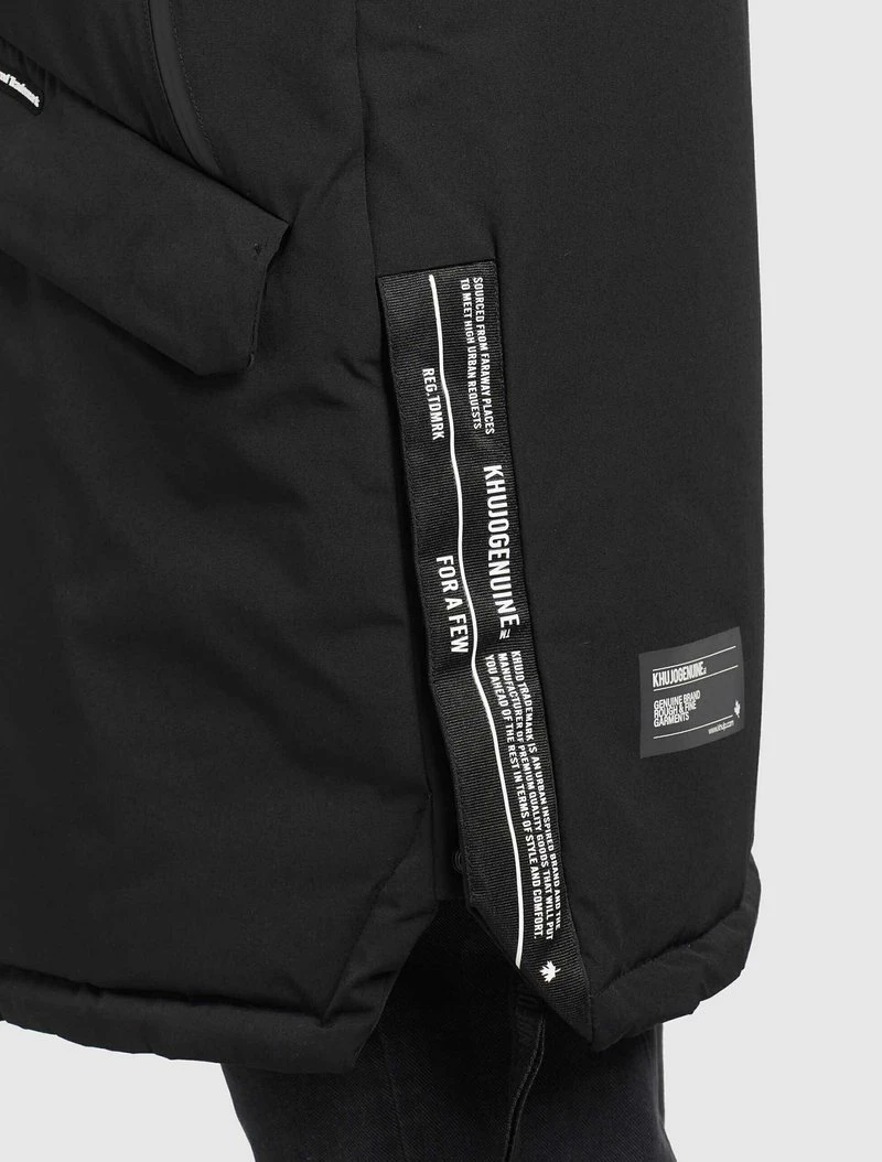 Khujo Homme DANCER Veste D'hiver Schwarz 11 Khujo Homme DANCER Veste D'hiver Schwarz – Image 9