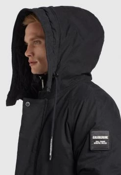 Khujo Homme HAAK Veste D'hiver Schwarz -khujo Soldes aac6da3096e24cde9ebc6ceea0d5d32b