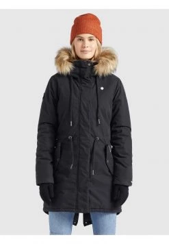 Khujo Femme CODISH Veste D'hiver Schwarz