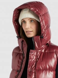 Khujo MARGARIDA SHINY Veste Sans Manches Weinrot Glänzend Femme 10 Khujo MARGARIDA SHINY Veste Sans Manches Weinrot Glänzend Femme -khujo Soldes ad8525873cc7498dabb2c92e53566ab6