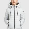 Khujo LOVINA2 SHINE Veste Légère Hellgrau Femme -khujo Soldes adbb468a5b4e40f48c7402366d80c040