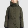 Khujo Femme KANDA Veste D'hiver Dunkeloliv -khujo Soldes ae1c45137cc6454297917dd8a3116f3f