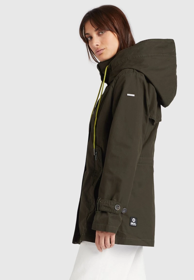Khujo Femme ANAYA Parka Olive 6 Khujo Femme ANAYA Parka Olive – Image 4