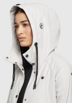 Khujo ODELIE Veste Imperméable Hellgrau Femme -khujo Soldes b02afb9ef76c42fabbf79a905b245e9f