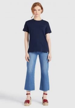 Khujo ALLMUT T Shirt Basique Dark Blue Femme -khujo Soldes b0ec31677d9f42ad8803ccc0c9a26268