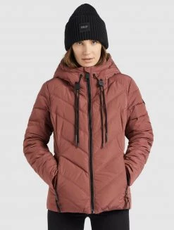 Khujo EIJA2 Veste D'hiver Rosenholz Femme -khujo Soldes b16ceb6ff22e4b8da4428d1e510f78eb