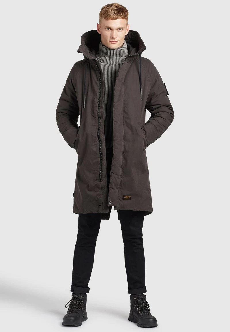 Khujo Homme HOLDER Veste D'hiver Dunkelgrau 4 Khujo Homme HOLDER Veste D'hiver Dunkelgrau – Image 2