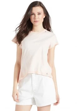 Khujo Femme MATAMA T Shirt Imprimé Apricot