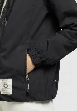 Khujo ROLAVA Veste Légère Schwarz Femme -khujo Soldes b286d74a907e48c1b64863e598758dc3