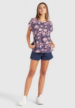 Khujo SAWYER Blouse Xc2 Blossom Sketch Floral Aop Femme