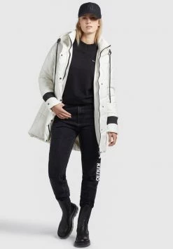 Khujo ELVA STRUCTURED Veste D'hiver Naturweiß Femme -khujo Soldes b37dc226d81949c4a3ac445d276d31fd