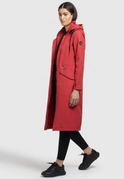 Khujo SMILLA Parka Rot Femme -khujo Soldes b3cb6f48604b496c8ad06acfaa8a25a4