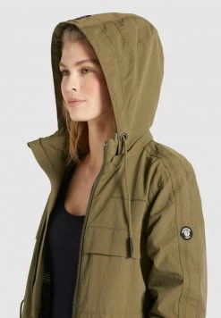 Khujo VOYA Parka Khaki Femme -khujo Soldes b3d40141f5dd410babb2894997d8fa8c