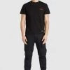 Khujo DESTIN SOLID T Shirt Imprimé Schwarz Homme