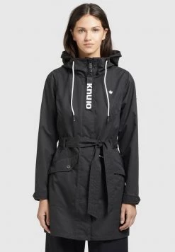 Khujo LAUREN Trench Schwarz Femme