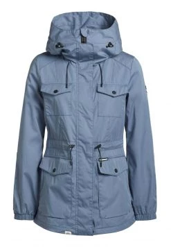 Khujo Femme ELST Parka Blau -khujo Soldes b58d449a2c204d73a11050a3318c5045