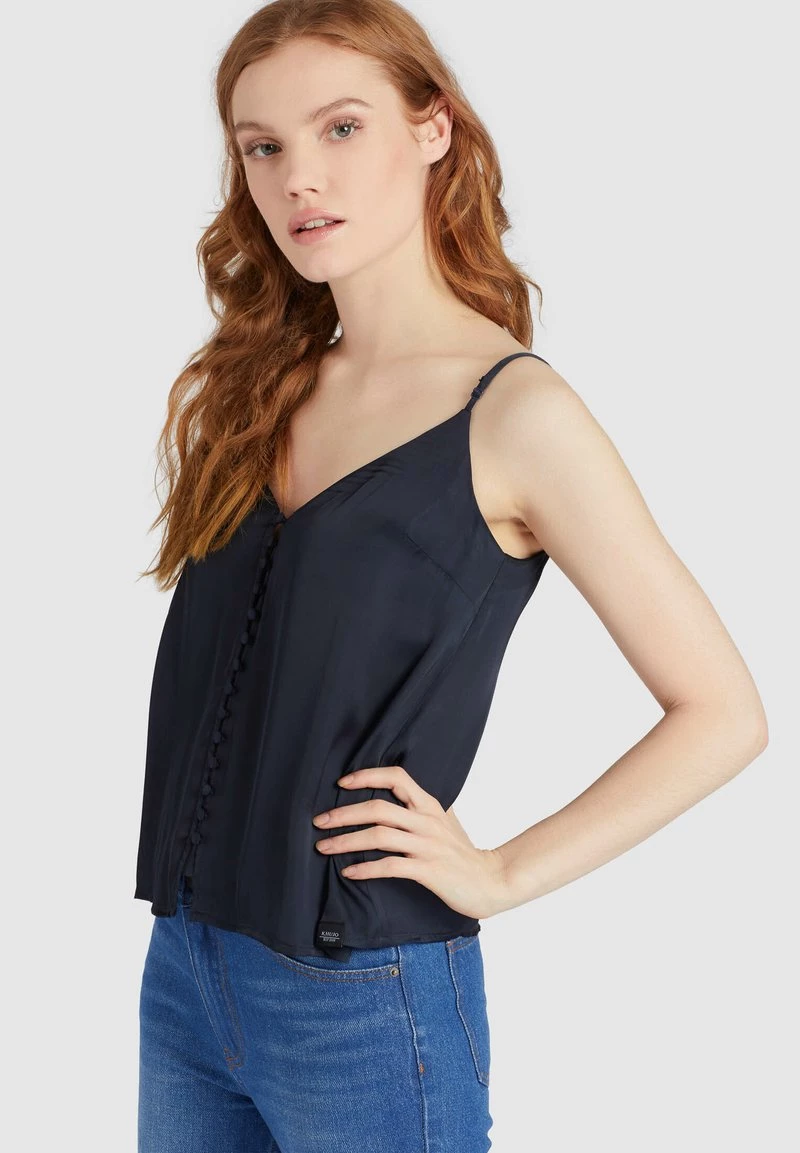 Khujo Femme SUGAR Blouse Dark Blue 3 Khujo Femme SUGAR Blouse Dark Blue