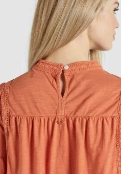 Khujo Femme TINCA Blouse Terrakotta 18 Khujo Femme TINCA Blouse Terrakotta -khujo Soldes b85d1a36237446019a967dec4d8549df
