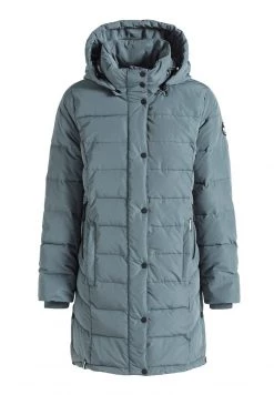 Khujo DELINAS2 Veste D'hiver Blaugrau Femme -khujo Soldes b8964250fe784304ba87d69616a2936b