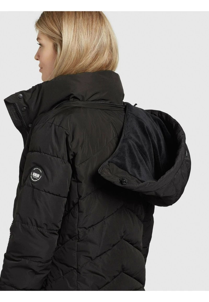 Khujo DELINAS2 Veste D'hiver Schwarz Femme 10 Khujo DELINAS2 Veste D'hiver Schwarz Femme – Image 8
