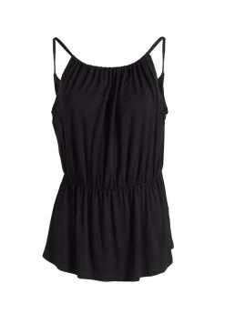 Khujo VALDA Débardeur Schwarz Femme -khujo Soldes b9532d0e82df427dbeb669dc7b3af687