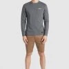 Khujo Homme LONGSLEEVE TARRAGON T Shirt à Manches Longues Washed Grey -khujo Soldes ba0ef01d6016493abb30c5d80d0654ad