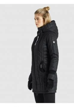 Khujo Femme JERRY PRIME5 SALTNPEPPER Veste D'hiver Schwarz Weiß Aop -khujo Soldes bac269b2d3344ddfb6b24973aeb180d0