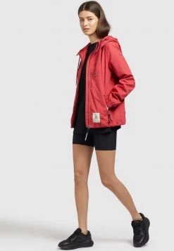 Khujo Femme ROLAVA Veste Légère Rot -khujo Soldes bbb1167d788a441b92bef9802b296d9c