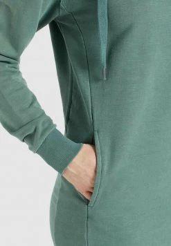 Khujo HALOUMA Robe De Jour Aqua Gewaschen Femme -khujo Soldes bc94cb9afcb14f0689e455d03011203c