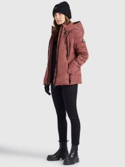 Khujo EIJA2 Veste D'hiver Rosenholz Femme -khujo Soldes bd149bd5ad1e4af6ad9868d25cb14c17