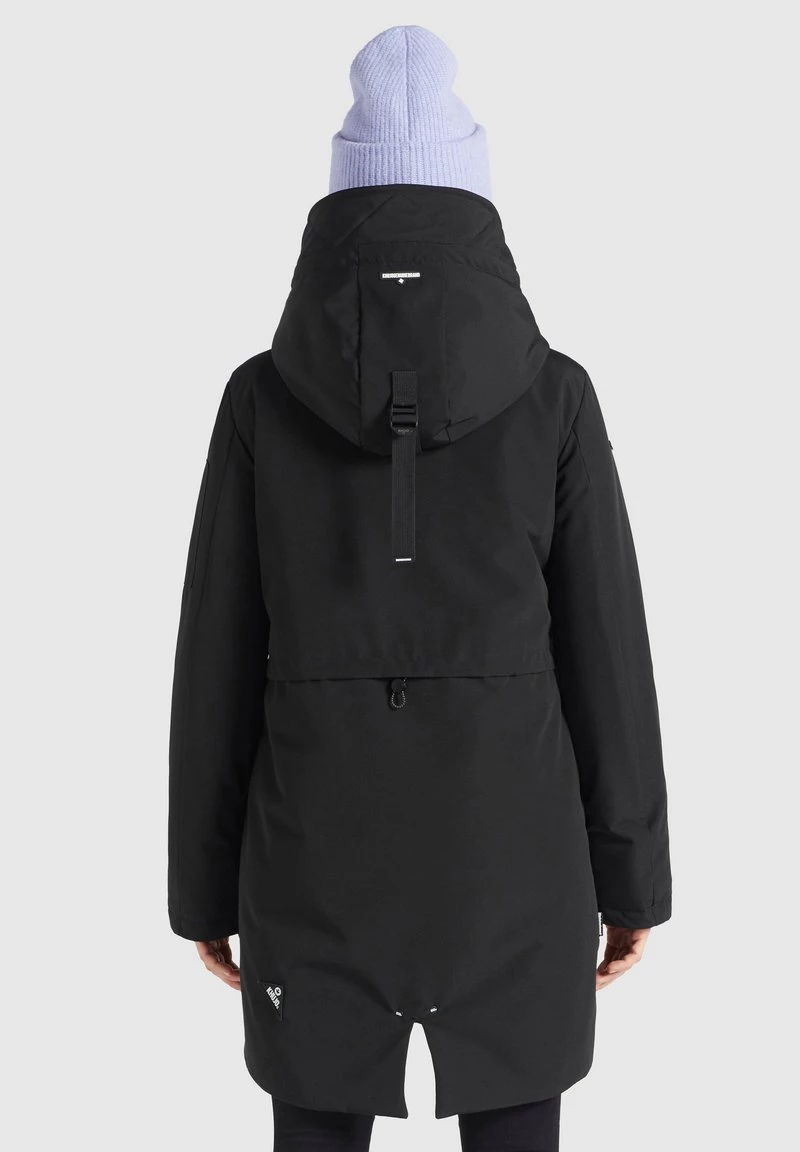 Khujo Femme MANAMA Veste D'hiver Schwarz 5 Khujo Femme MANAMA Veste D'hiver Schwarz – Image 3