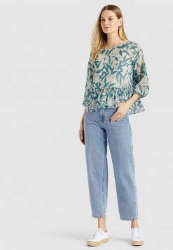 Khujo Femme KLEMENTINA Blouse Light Blue -khujo Soldes bd9c041ae19f49ddb7980655dbbcc70c