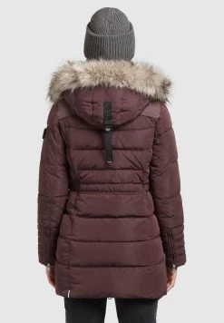 Khujo AMARAY2 Veste D'hiver Weinrot Femme -khujo Soldes be827d477d894148972aa98b4038a236