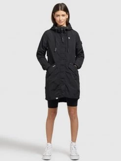 Khujo Femme GAMES Parka Schwarz