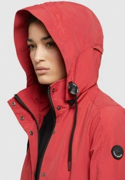 Khujo SMILLA Parka Rot Femme -khujo Soldes bf4a1b5bcce14d00bef01af55b8e37a5
