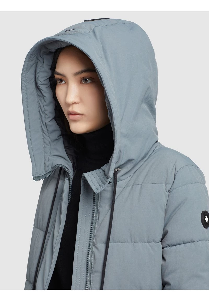 Khujo Femme DORANA Veste D'hiver Blaugrau 8 Khujo Femme DORANA Veste D'hiver Blaugrau – Image 6