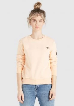 Khujo LISEL Sweatshirt Apricot Femme