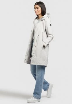 Khujo Femme ADDA Parka Hellgrau -khujo Soldes c3fc793445c3436394c539156ce3c806