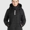 Khujo STRUCTURED Veste D'hiver Schwarz Femme -khujo Soldes c4f62b51253c4687843f0b6d63ab7747