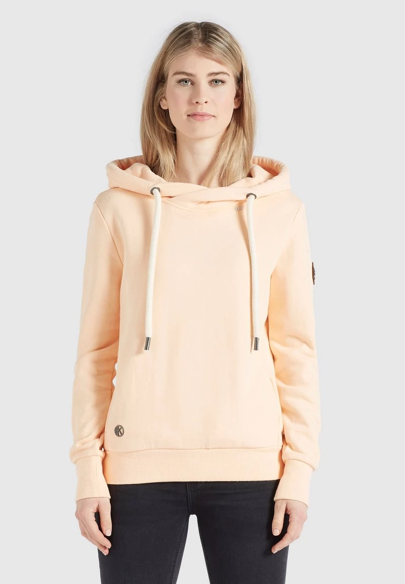 Khujo Femme TESIA Sweat à Capuche Apricot 3 Khujo Femme TESIA Sweat à Capuche Apricot