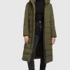 Khujo SILKE Veste D'hiver Dunkeloliv Femme -khujo Soldes c70f76c078f144cf936f07b4e0dd944c