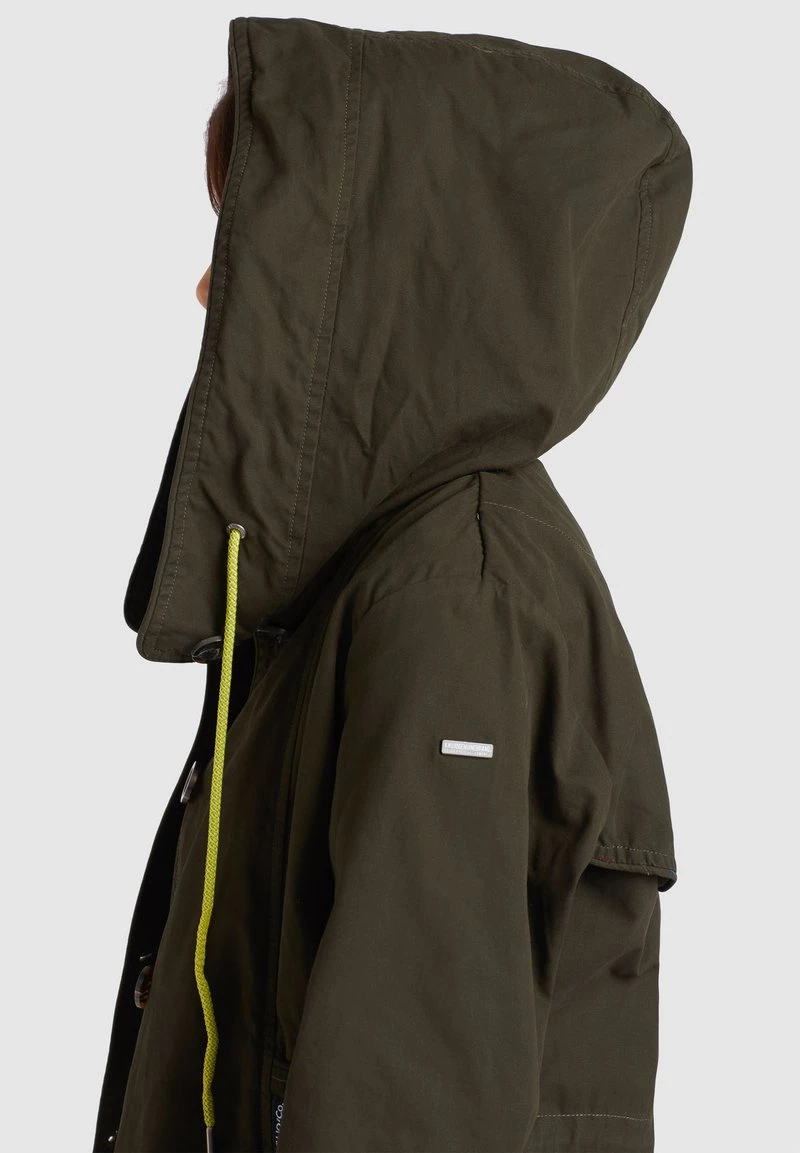 Khujo Femme ANAYA Parka Olive 7 Khujo Femme ANAYA Parka Olive – Image 5