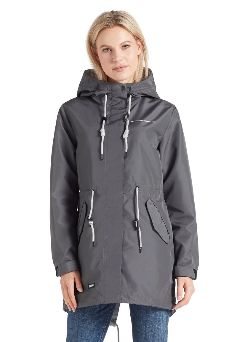 Khujo Femme EMURI Parka Grey 3 Khujo Femme EMURI Parka Grey