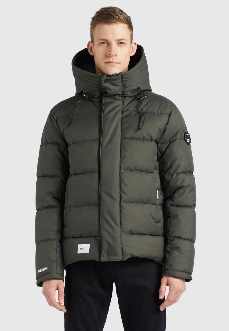Khujo Homme SAVOR Veste D'hiver Dunkeloliv 3 Khujo Homme SAVOR Veste D'hiver Dunkeloliv