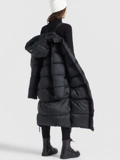 Khujo Femme IZZY Veste D'hiver Schwarz -khujo Soldes c840b6692a204b41959556d401a6f585