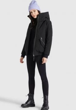 Khujo Femme MOGAMI Veste D'hiver Schwarz -khujo Soldes c84f8362ad3f4a94baf2350fc310e5f2