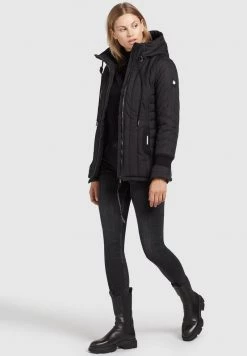 Khujo TWEETY PRIME5 Veste Mi Saison Schwarz Femme -khujo Soldes c85d4869894e4df4ab135d74d5db734f