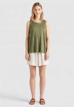 Khujo KEILANI Débardeur Oliv Femme -khujo Soldes c8a8a589bab54d5ab5cdb57bdc518525